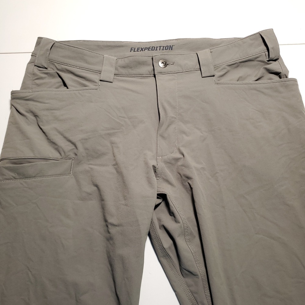 Duluth Trading Co Flexpedition Pants Mens 38x34 Gray